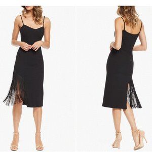 Dress the Population Rory Midi Dress Size: L